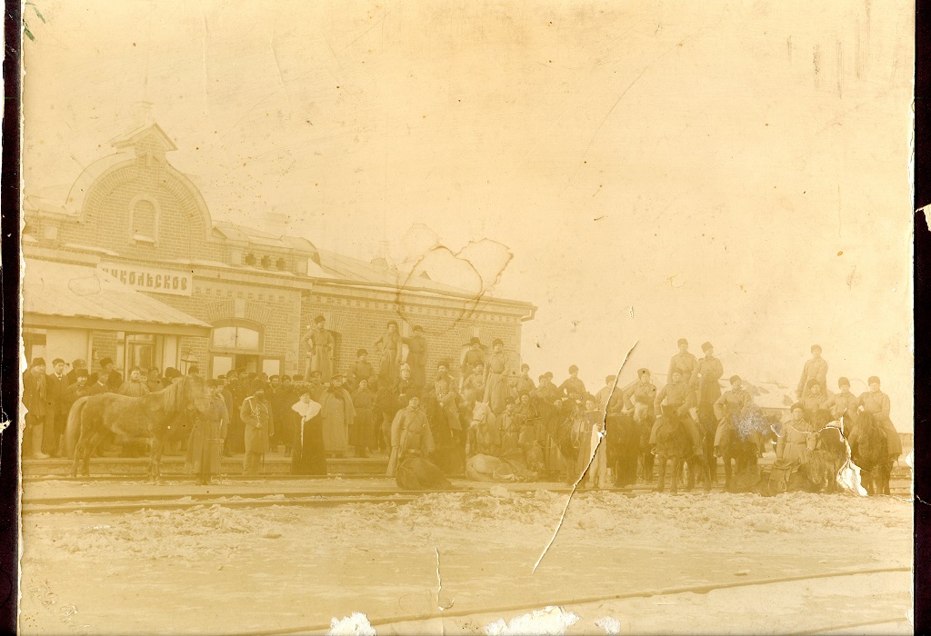 Железнодорожная станция Никольское, Уссурийская область, 1894 год
